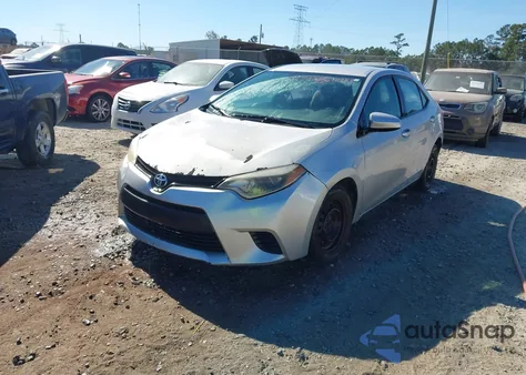 2014 Toyota Corolla L from USA, damaged, VIN 2T1BURHE8EC116593